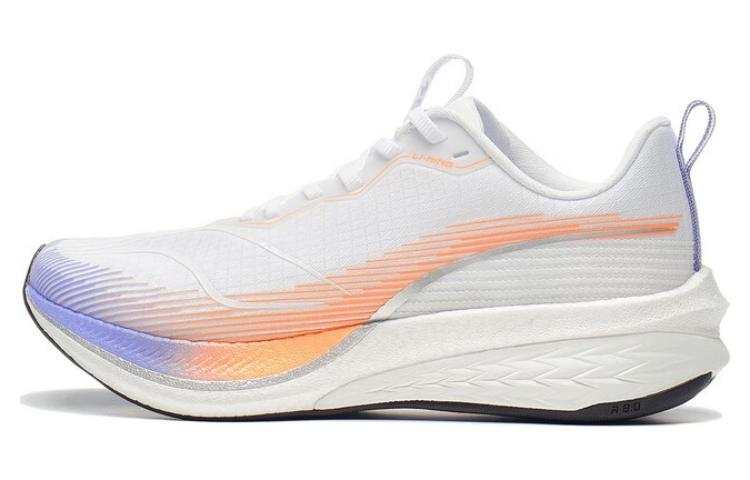 Li-Ning Li Ning Red Hare 6 Pro Cushioning Slip Resistant Abrasion Resistant Rebound Low top Running Shoes Women's White