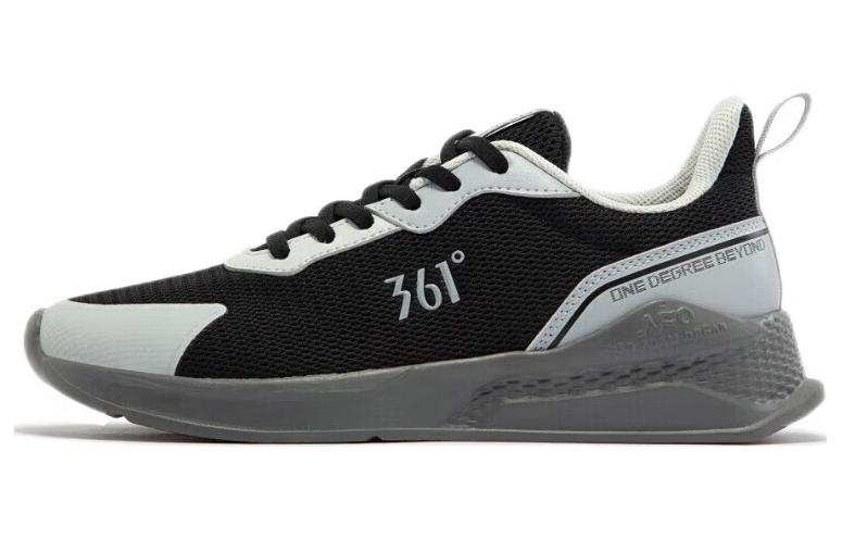 361° Versatile Abrasion Resistant Breathable Low top Running Shoes Women's Gray Black