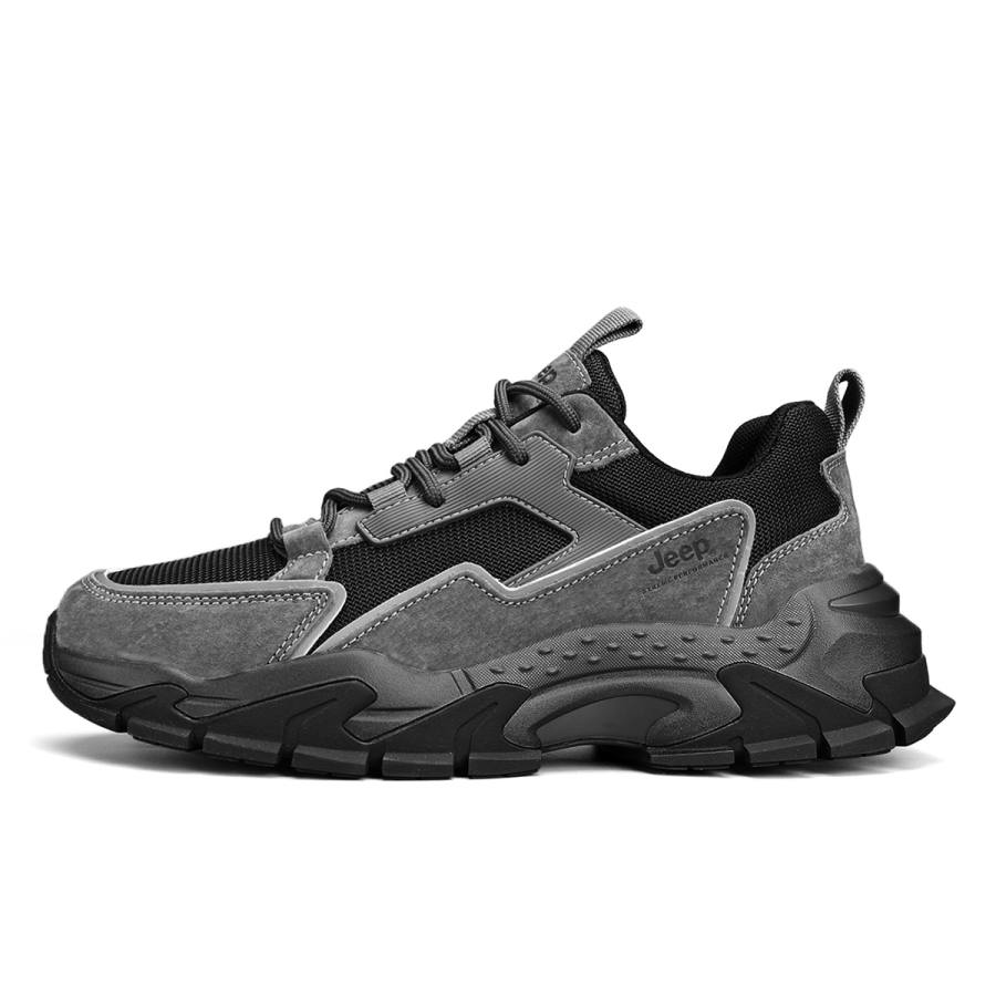 Jeep Jeep Cushioning Slip Resistant Abrasion Resistant Breathable Coverage Support Lightweight Height Increasing Low top