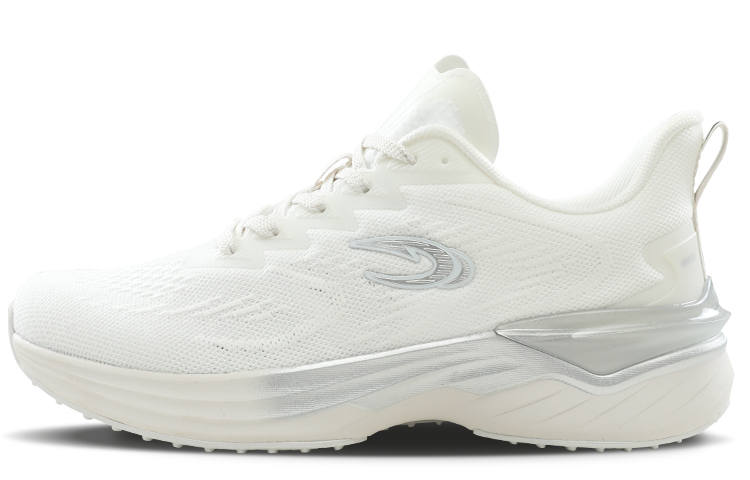 SAIQI Low top Supercritical Running Shoes Unisex Pearl White