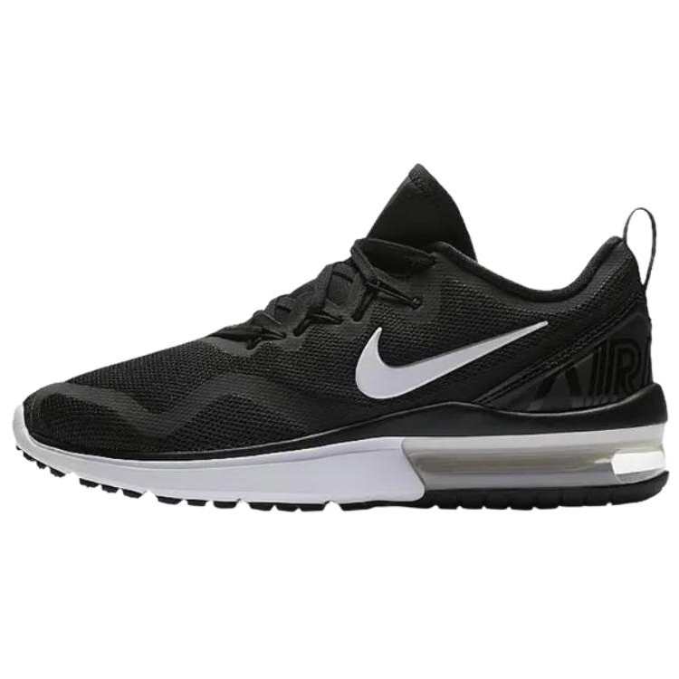 Nike Nike Air Max Fury Abrasion Resistant Abrasion Resistant Low top Running Shoes Women's Black White