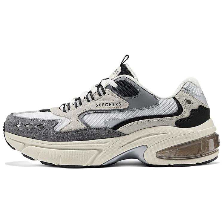 Skechers SKECHER STREET Breathable Support Low top Chunky Sneakers Men's Gray