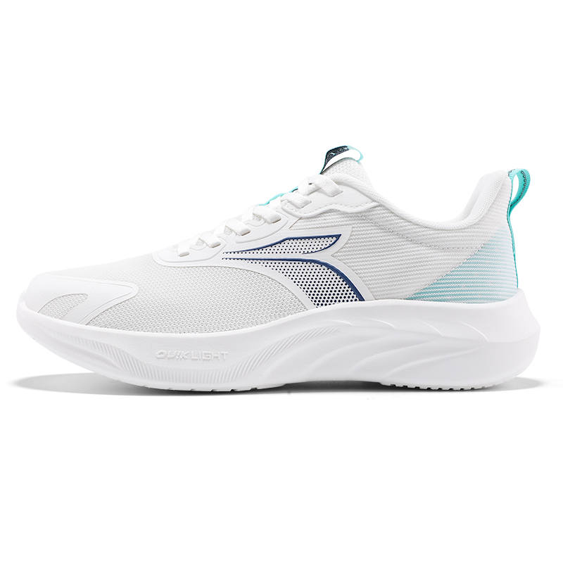 361° Slip Resistant, Abrasion Resistant, Lightweight Low top Casual Sprint Running Shoes Men's White Blue