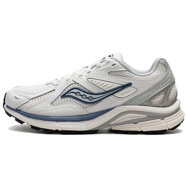 Saucony Kinvara Essence 4 Slip Resistant Abrasion Resistant Low top Casual Running Shoes Unisex White Blue