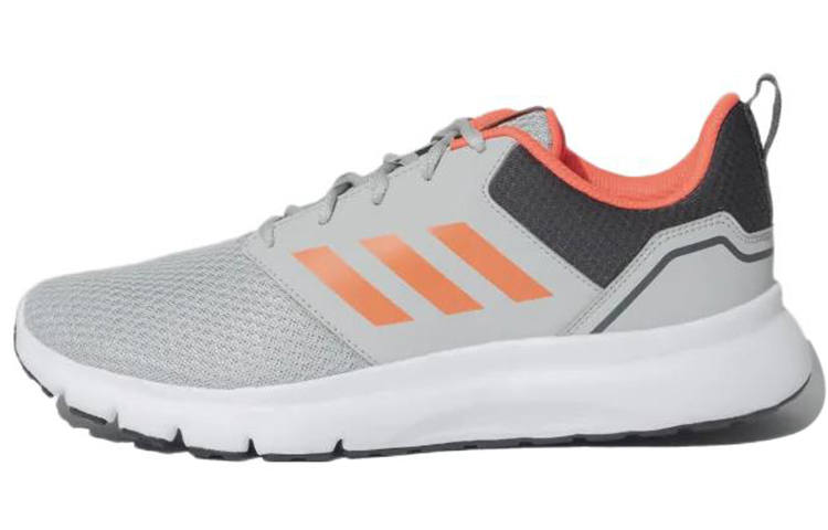Adidas Adidas Axelate Wear resistant And Lightweight Low top Running Shoes Men's Gray Orange