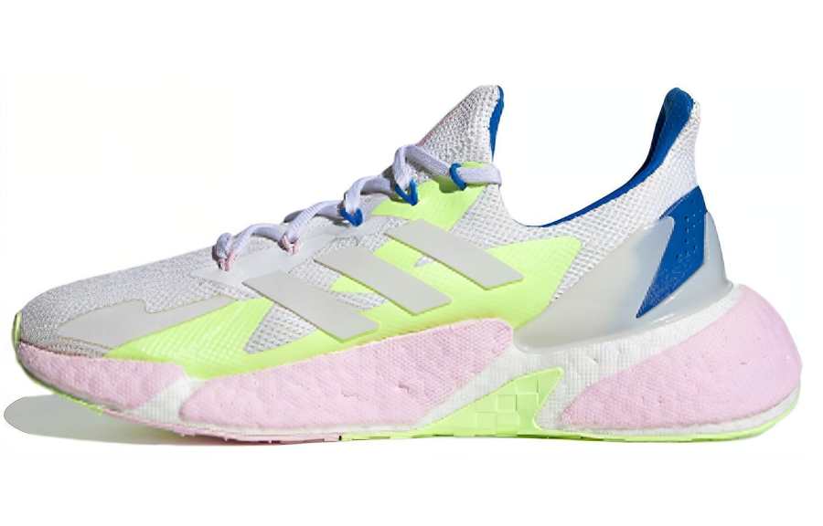 Adidas Adidas X9000l4 Fabric Breathable Mid top Casual Running Shoes Women's White Green