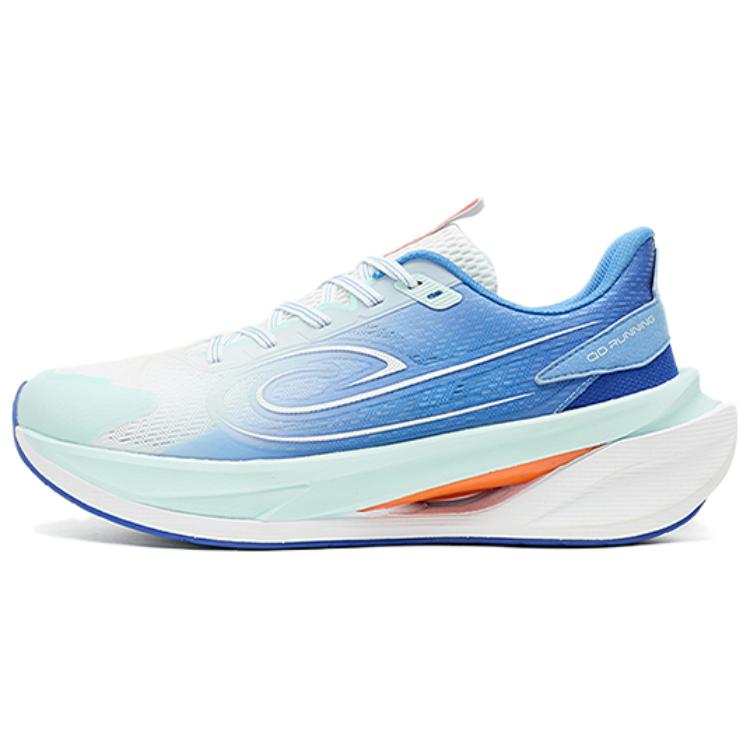 QIAODAN Low top Racing City Commuting Running Shoes Men's Jade Frost Morning Light Blue