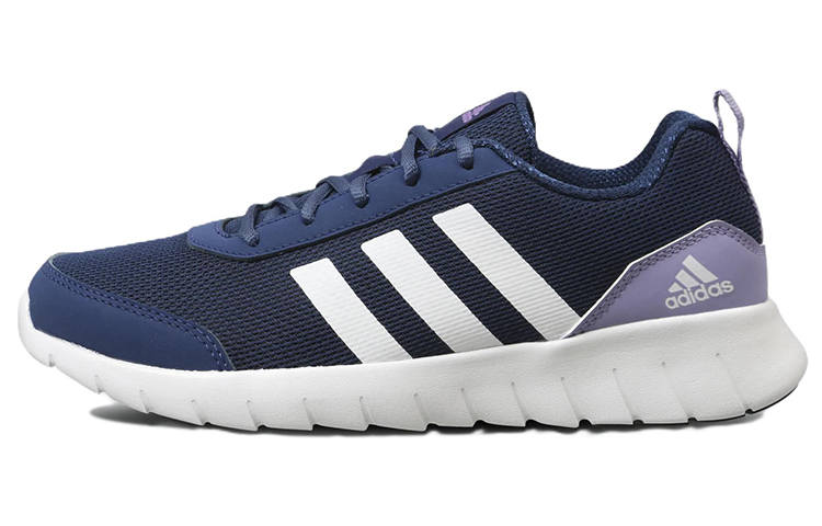 Adidas Adidas Vertago Fabric Abrasion Resistant Low top Running Shoes Women's Blue Purple