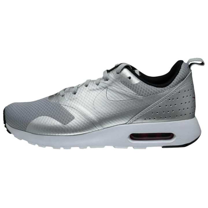 Nike Nike Air Max Tavas Abrasion Resistant Low top Running Shoes Women's Silver Gray White