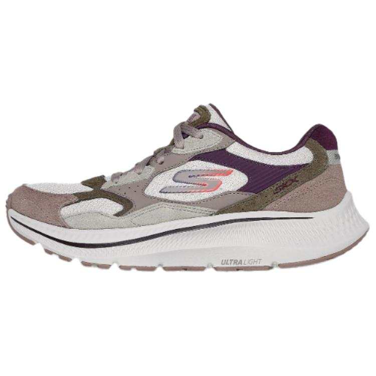 Skechers Go Run Consistent 2.0 Cushioning Abrasion Resistant Low top Running Shoes Women's Gray