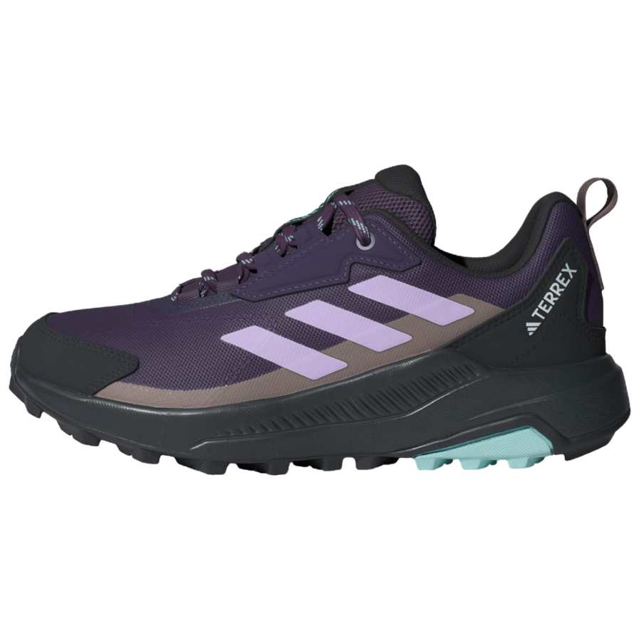 Adidas Adidas Terrex Anylander Low top Breathable Support Outdoor Shoes Women's Black Purple