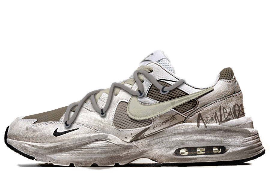 Nike Nike Air Max Fusion Fabric Slip Resistant Abrasion Resistant Slip Resistant Abrasion Resistant Low top Casual