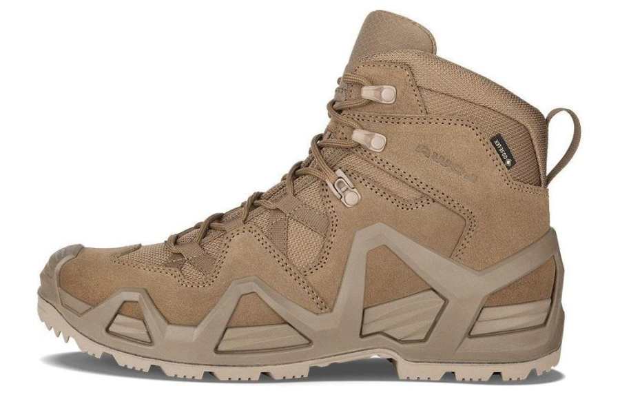 Lowa MK2 Zephyr GTX Mid Cow Split Leather Short Mountaineering Shoes Men's Umber