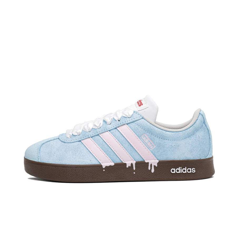 Adidas Adidas VL COURT 2.0 Ice Cream Coverage Cushioning Abrasion Resistant Coverage Cushioning Abrasion Resistant Low top