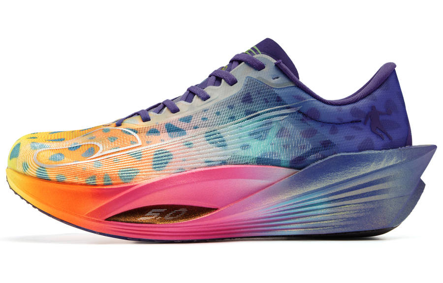 QIAODAN Flying Shadow PB5.0 Fabric Cushioning Slip Resistant Abrasion Resistant Breathable Lightweight Rebound Low top