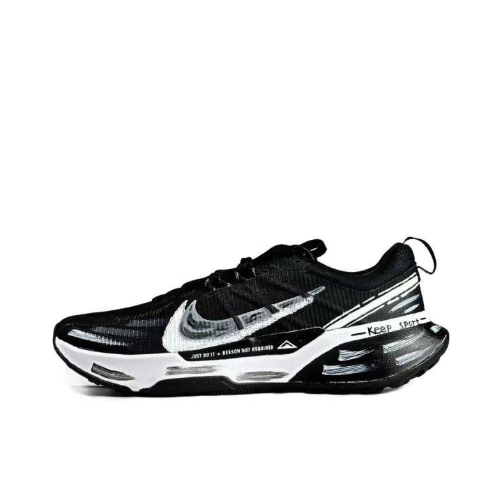 Nike Nike Juniper Trail 2 Breathable Low top Running Shoes Men's Black White