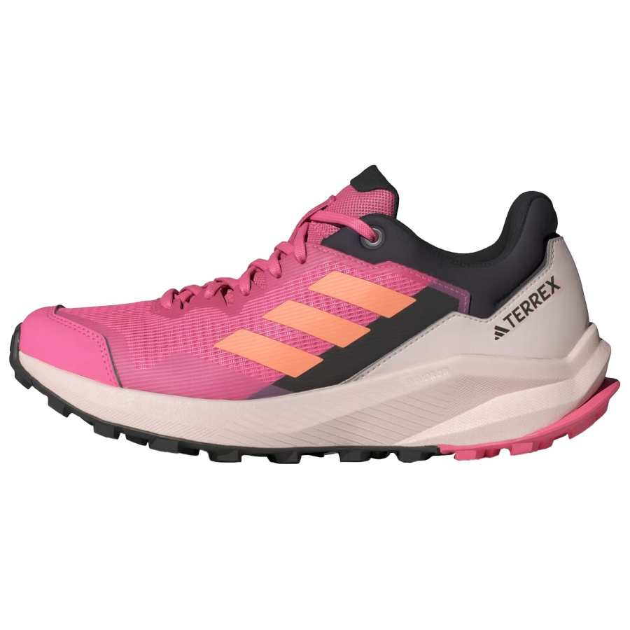 Adidas Adidas Terrex Trail Rider Slip Resistant Abrasion Resistant Low top Trail Running Shoes Women's Pink