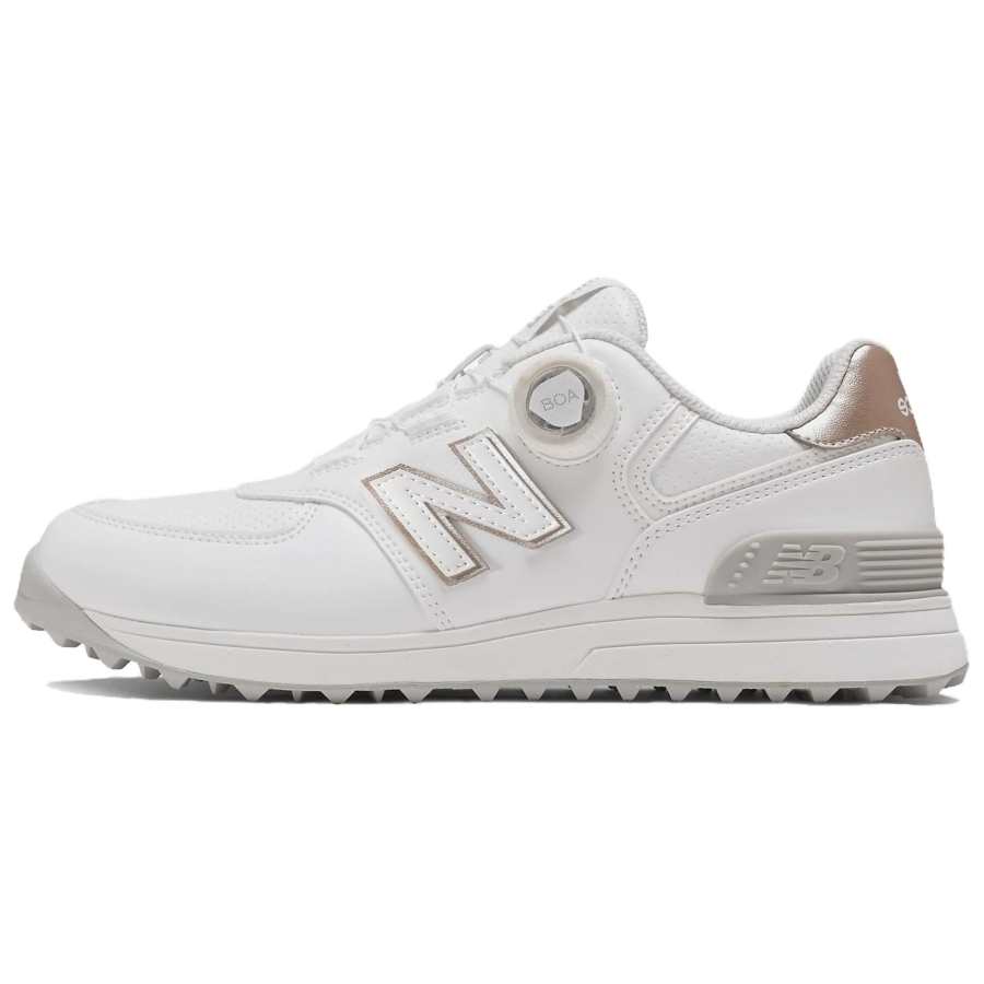 New Balance New Balance NB 574 V4 Golf Shoes Women's White Gold