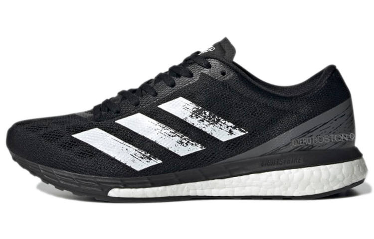 Adidas Adidas Adizero Boston 9 Comfortable Slip Resistant Abrasion Resistant Low top Running Shoes Women's Black