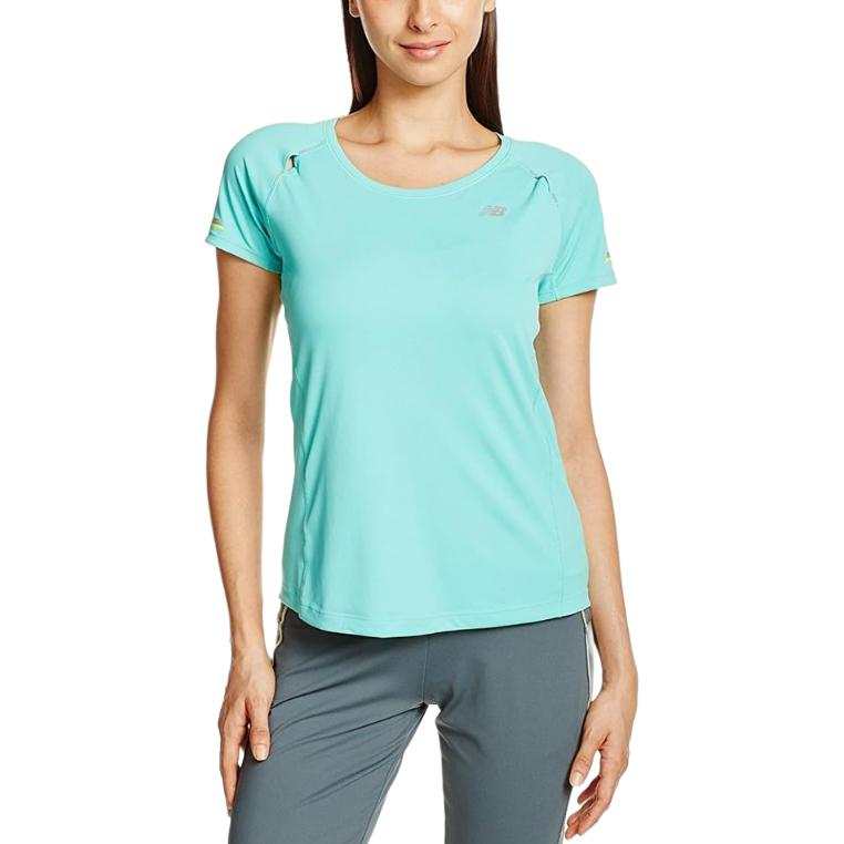 New Balance New Balance T Shirts Women's Light Mint Green Crew Neck