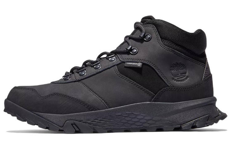 Timberland Lincoln Peak Leather Waterproof And Wear resistant Comfortable Ankle Length Outdoor Boots Men's Black