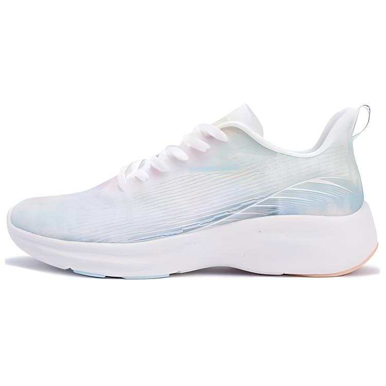 361° FlyFish 2 Fabric Waterproof Low top Running Shoes Women's White Blue