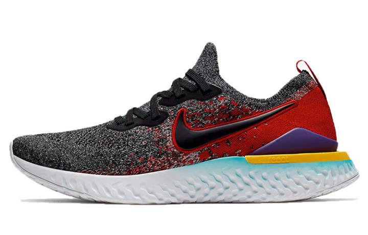 Nike Nike Epic React Flyknit 2 'Black University Red'