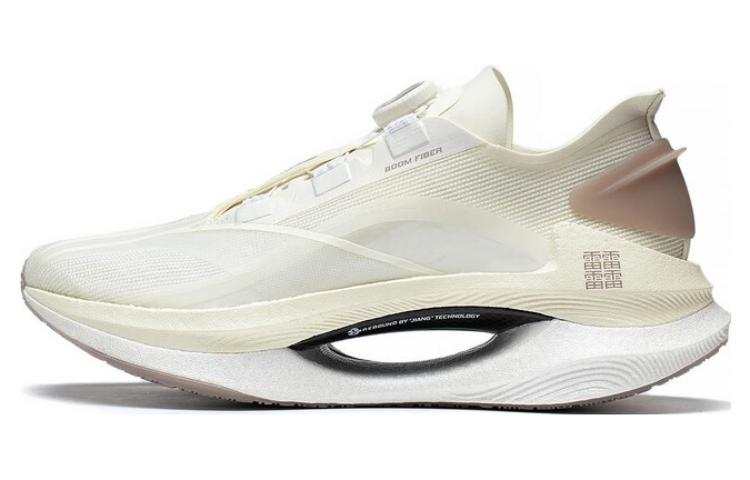 Li-Ning Li Ning Shadow 1.0 Comfortable Cushioning Slip Resistant Abrasion Resistant Low top Running Shoes Unisex White Gray