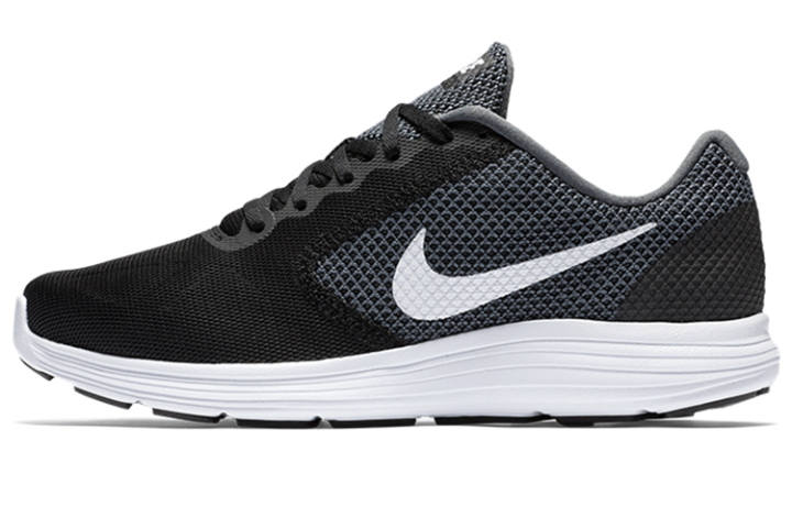 Nike Nike Revolution 3 Dark Grey/White Black