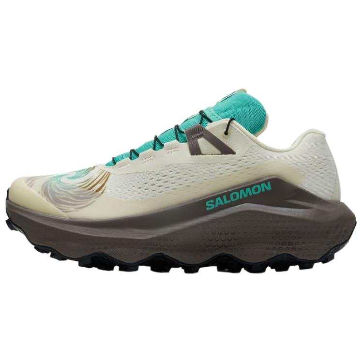 SALOMON Ultra Glide 3 Trail Running Shoes Women's Beige Brown