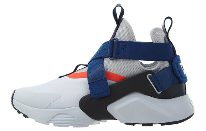 Nike Nike Air Huarache City White Vast Grey Gym Blue Women's
