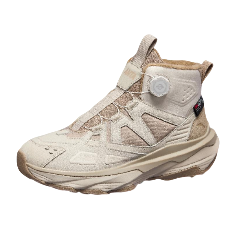 Anta Yeling 2, Thickened And Fleece Lined, Slip Resistant, Abrasion Resistant, Lightweight High top Insulated Shoes