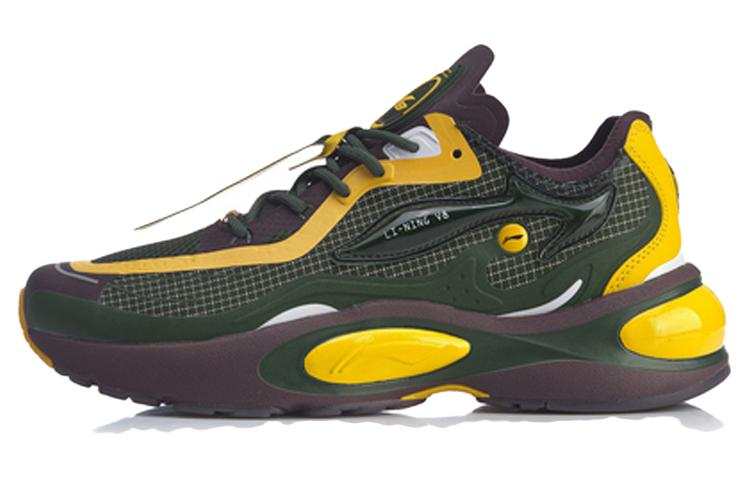 Li-Ning Li Ning V8 1.5 Slip Resistant Lightweight Non slip Lightweight Low top Running Shoes Men's Yellow Black