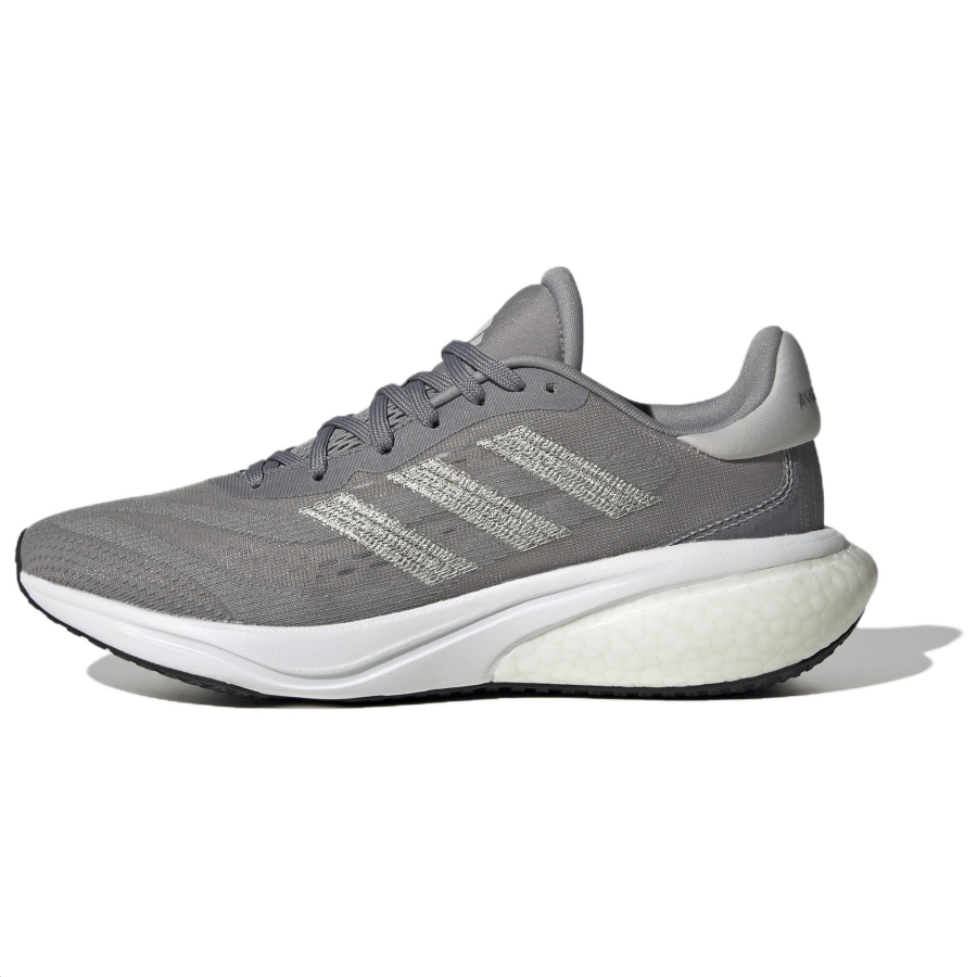 Adidas Adidas Supernova 3 Cushioning Abrasion Resistant Cushioning, Wear Resistant Low top Running Shoes Women's Gray White