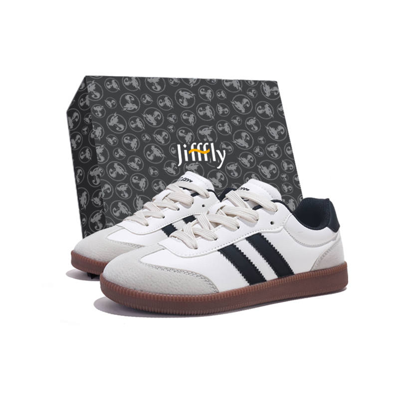 Jifffly Lightweight Waterproof Slip Resistant Low top Skateboard Shoes Unisex