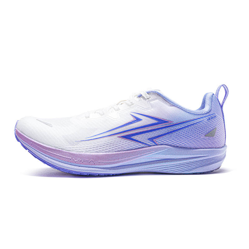 VICTORY LIGHT Low top Carbon Plate Sprint Physical Fitness Test & Exam Running Shoes Unisex Purple Victory