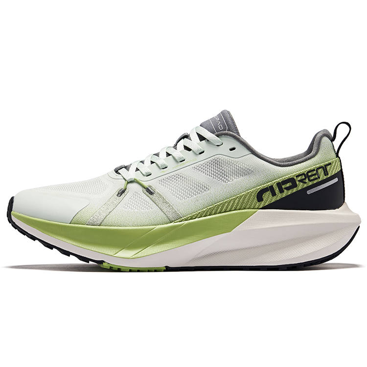 Erke Cushioning Rebound Low top Qidan Technology City Commuting Running Shoes Men's Dusty Green Laurel Leaf