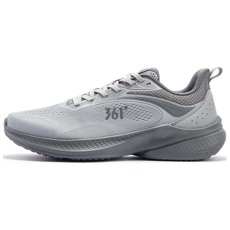 361° Slip Resistant, Abrasion Resistant, Breathable Low top Sprint Running Shoes Men's Gray