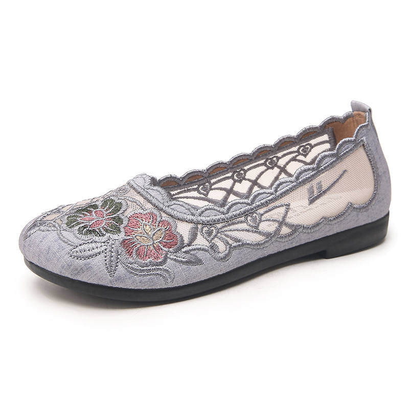 Warrior Fabric Women's Casual Shoes Low Heel Women's