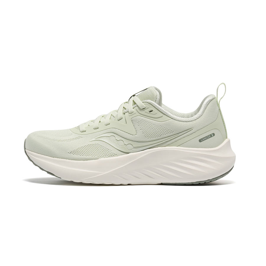 Saucony LANCER 3 Slip Resistant Abrasion Resistant Low top Casual Running Shoes Unisex Green