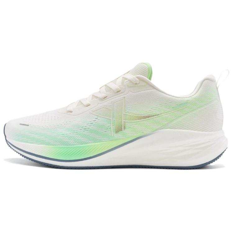 XTEP 5.0LITE Abrasion Resistant Rebound Low top Running Shoes Women's White Green