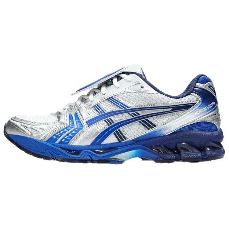 ASICS x THE MUSEUM VISITOR Gel Kayano 14 Low top Running Shoes Unisex Blue Silver