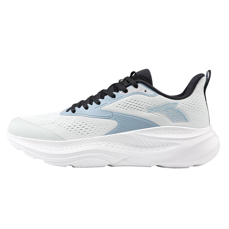361° Star Leap Breathable And Lightweight Low top Casual Running Shoes Men's Antarctic Gray Mist Blue