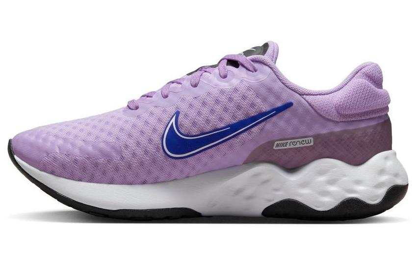 Nike Nike Renew Ride 3 Slip Resistant Abrasion Resistant Low top Running Shoes Women's Purple White