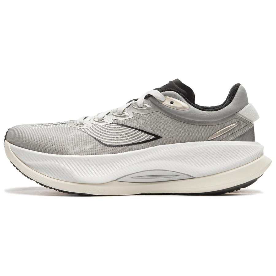 Li-Ning Li Ning Yueying 4 PRO Slip Resistant And Abrasion Resistant Coverage Low top Casual Running Shoes Men's Gray