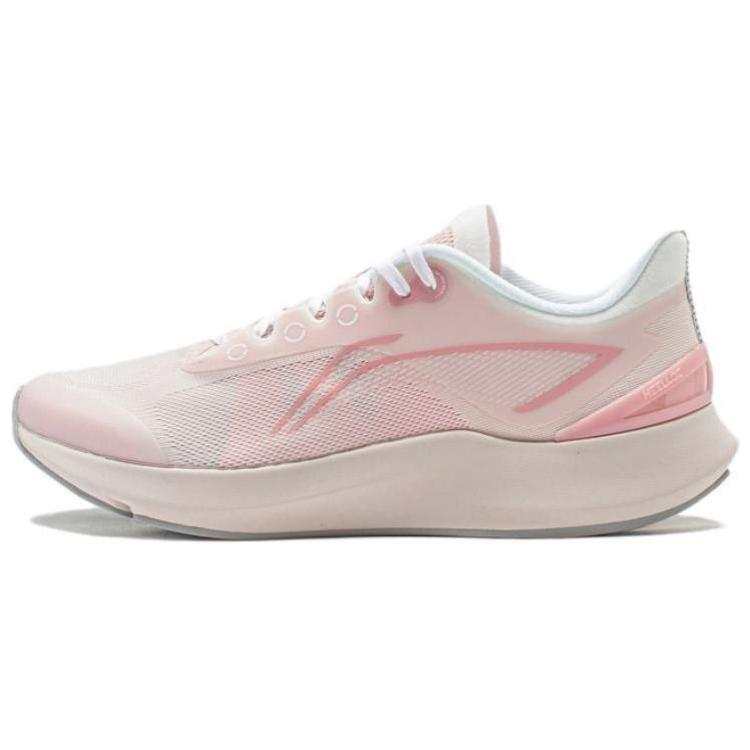 Li-Ning Li Ning Comfortable Cushioning Slip Resistant Low top Running Shoes Women's Light Rose Pink