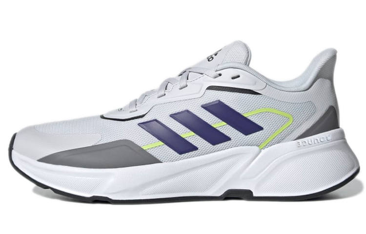 Adidas Adidas X9000l1 Comfortable Abrasion Resistant Slip Resistant Low top Running Shoes Men's White Gray Blue