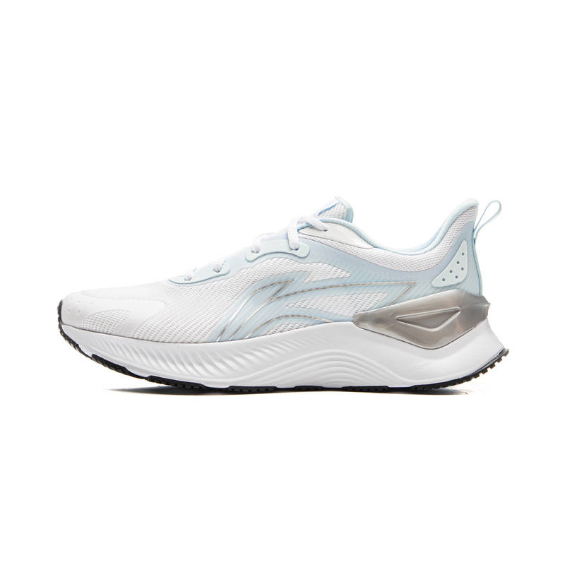 Li-Ning Li Ning Cushioning Abrasion Resistant Low top Casual Running Shoes Men's Standard White