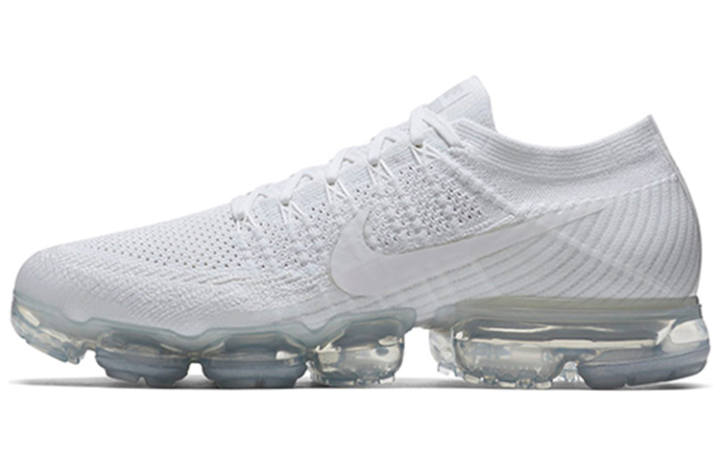 Nike Nike Mesh Cushioning Support Cushioning Support Low top Marathon Running Shoes Men's Pure White
