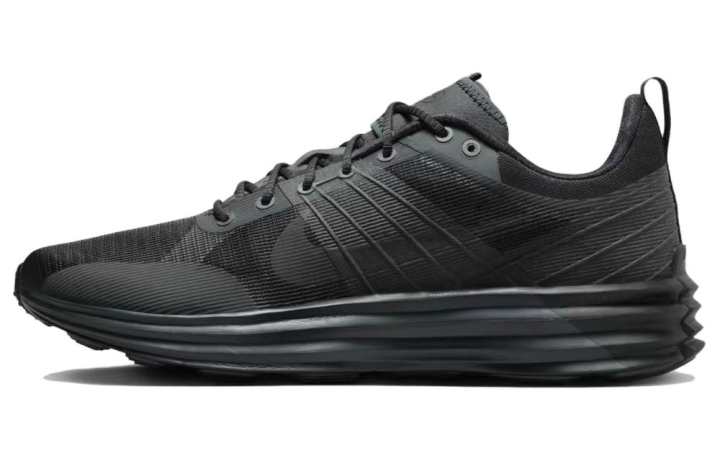 Nike Nike Lunar Roam Breathable Low top Casual City Commuting Running Shoes Men's Black